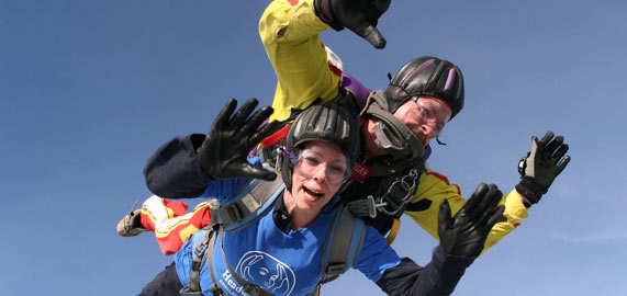 fundraising skydive