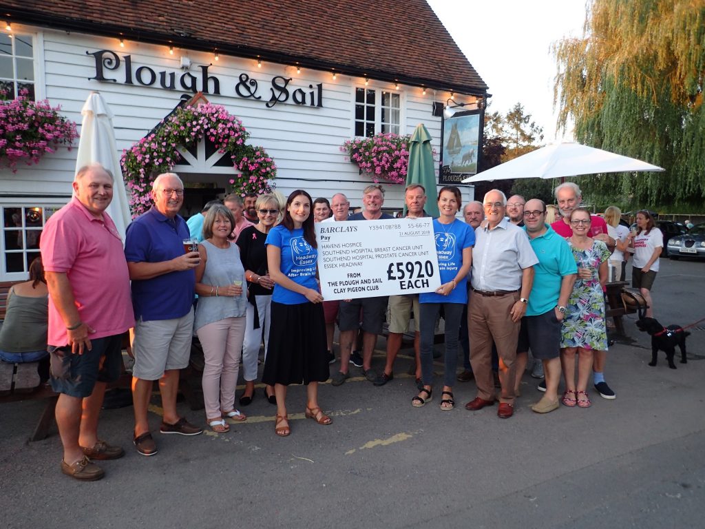 Paglesham clay pigeon charity shoot on target